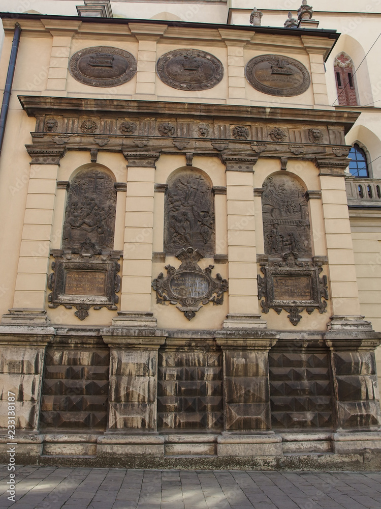 Historical old building in Lvov, Ukraine Historical old building in Lvov, Ukraine
