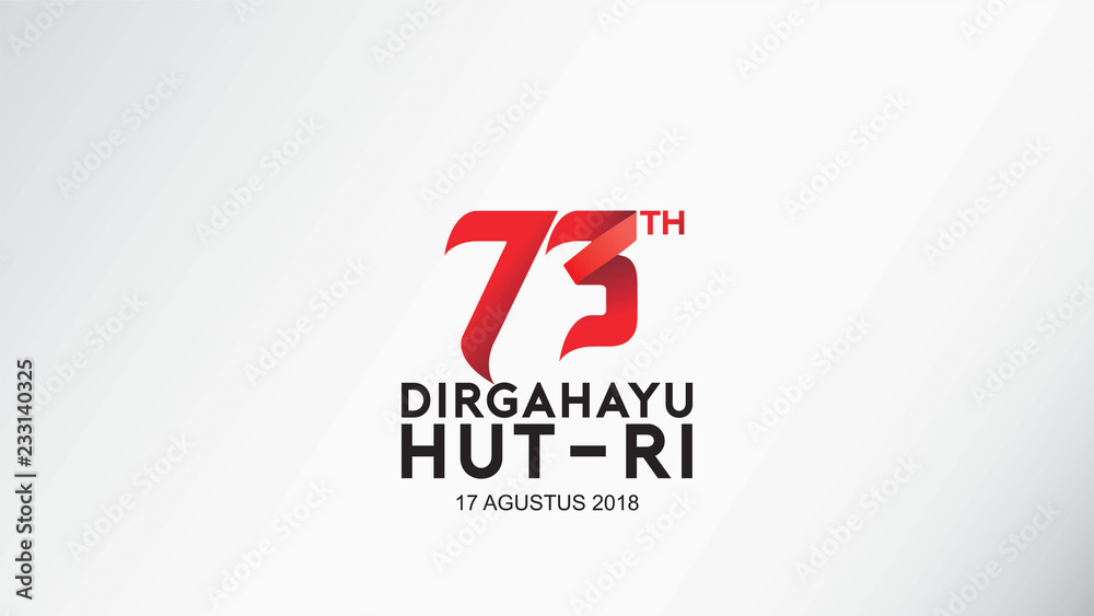 Obraz premium indonesia independence day