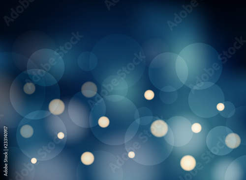 Abstract blue blurred backg...