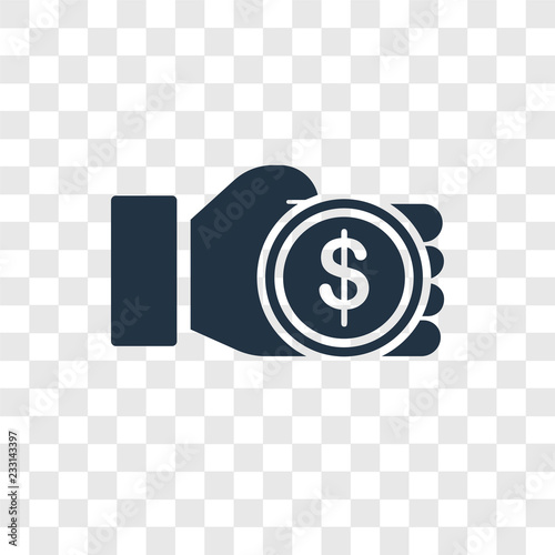 Payment method vector icon isolated on transparent background, Payment method transparency logo design