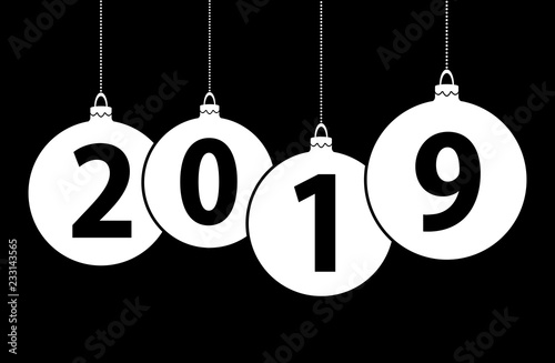 new year 2019 christmas bubbles