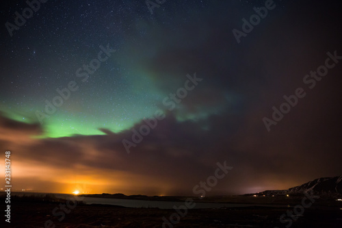 Polarlicht über Island