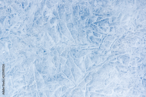 Ice of Lake Baikal