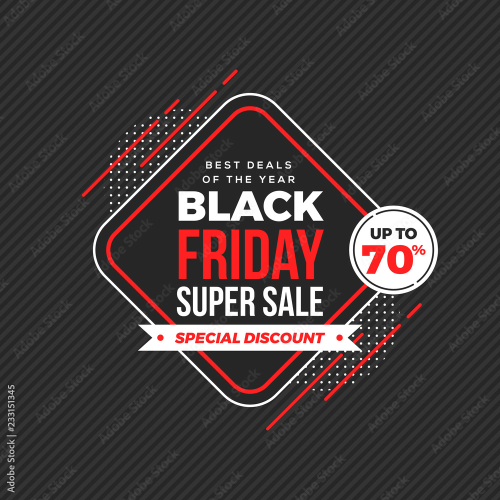 Black Friday Sale Banner Abstract Background Black Friday Sale Banner Abstract Background