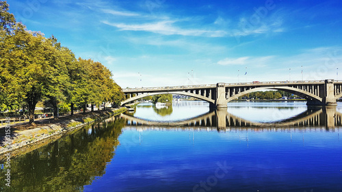 Le pont de Visé en Belgique
