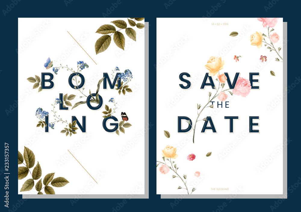 Save the date wedding invitation Save the date wedding invitation