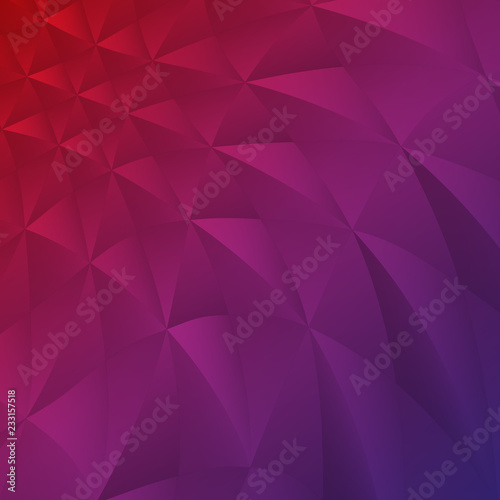 Abstract colorful geometric background. Triangular pattern. Vector illustration