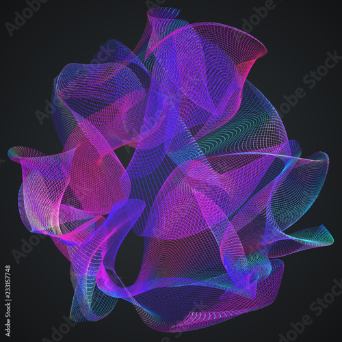 Calabi-Yau manifold. Structure of extra dimensions of space in S photo