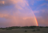 Rainbow in the sky, Altai