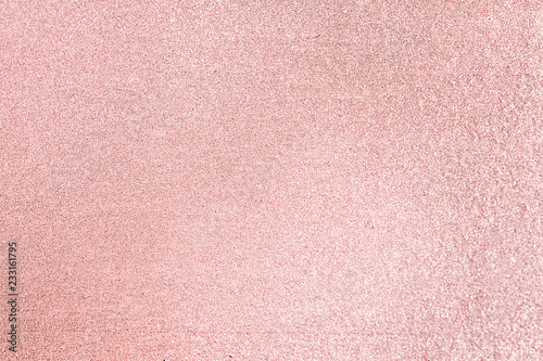 Canvas Print Close up of pink blush glitter textured background