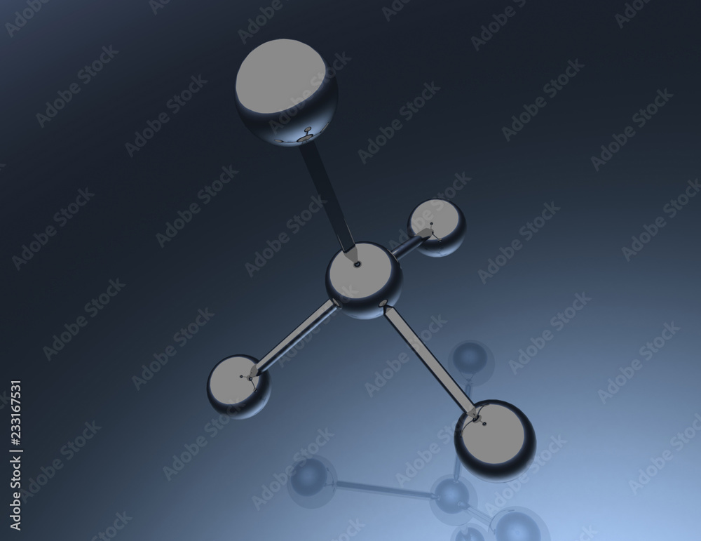 3d Molecular structure background .3d rendered illustration 3d Molecular structure background .3d rendered illustration