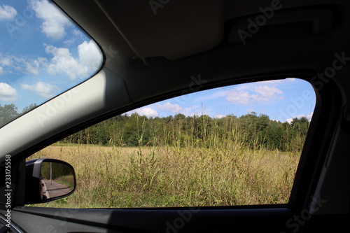 Autunno visto dall'automobile - viaggiare