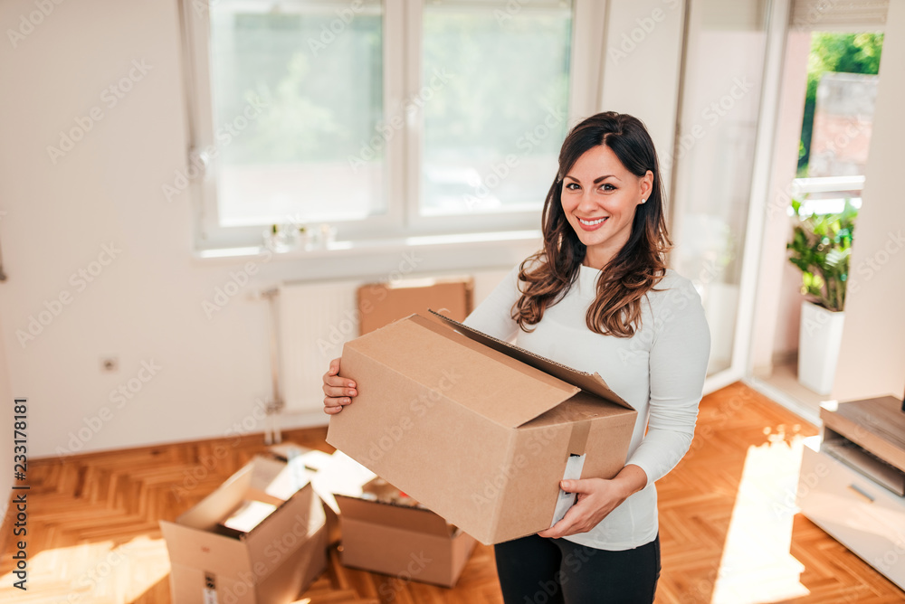 Moving into new apartment. Moving into new apartment.