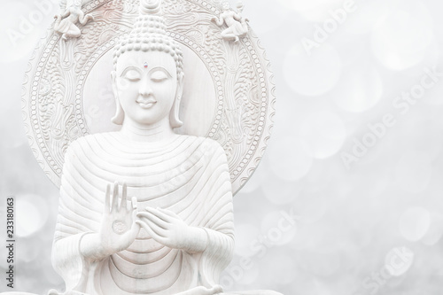 Buddha Religion White Tone