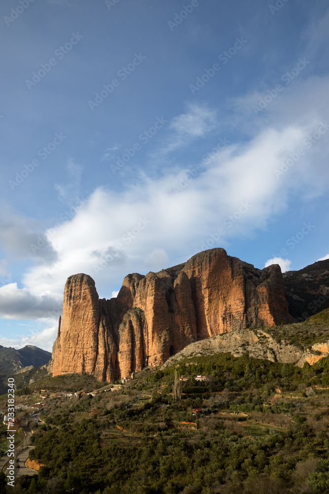Riglos Mountains in Spain Riglos Mountains in Spain
