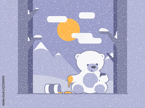 Addicted bear