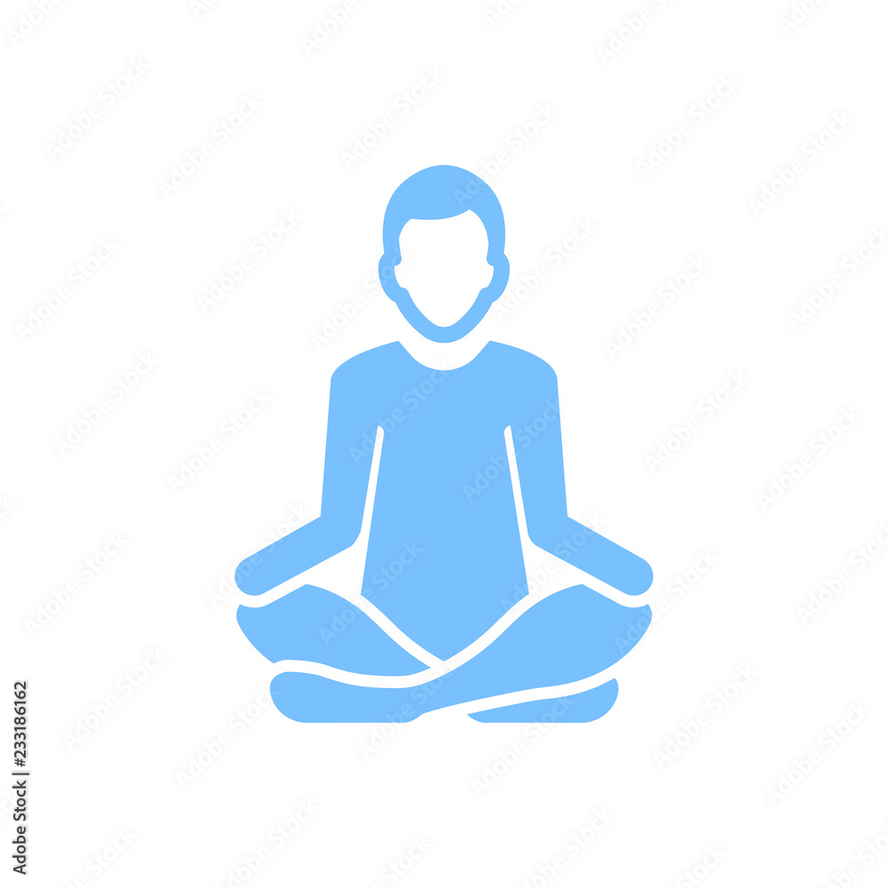Practicing Yoga Icon Practicing Yoga Icon