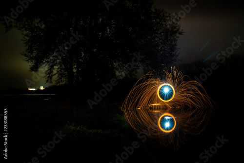 Wachauer Lightpainting photo