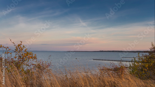 baltic sea germany coast autumn travel relax tranquil