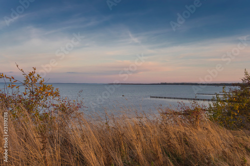 baltic sea germany coast autumn travel relax tranquil