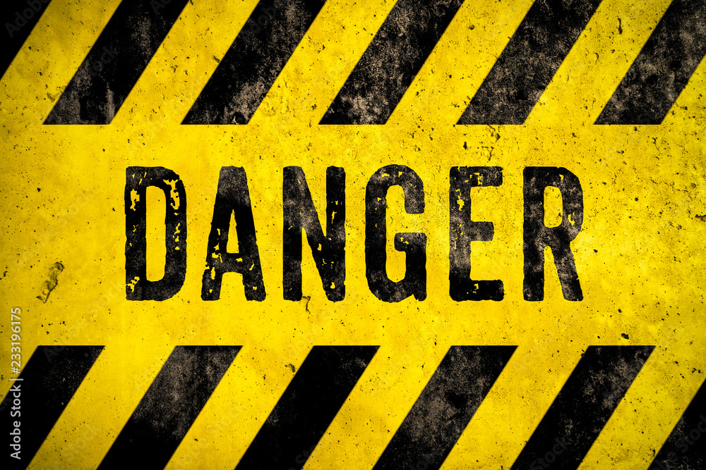 You are a danger. Danger. надпись danger. картинка danger. табличка денжер.