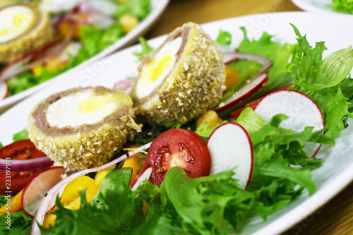 Scotch eggs photo