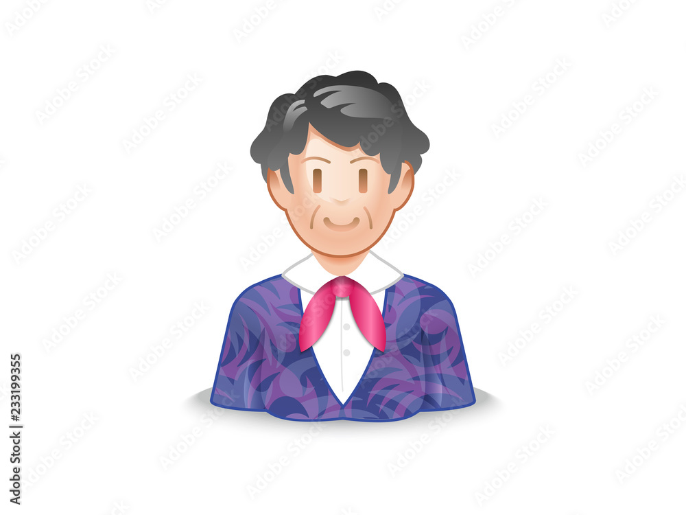 休日のシニア女性 休日のシニア女性