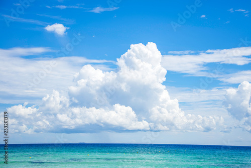 sea and blue sky