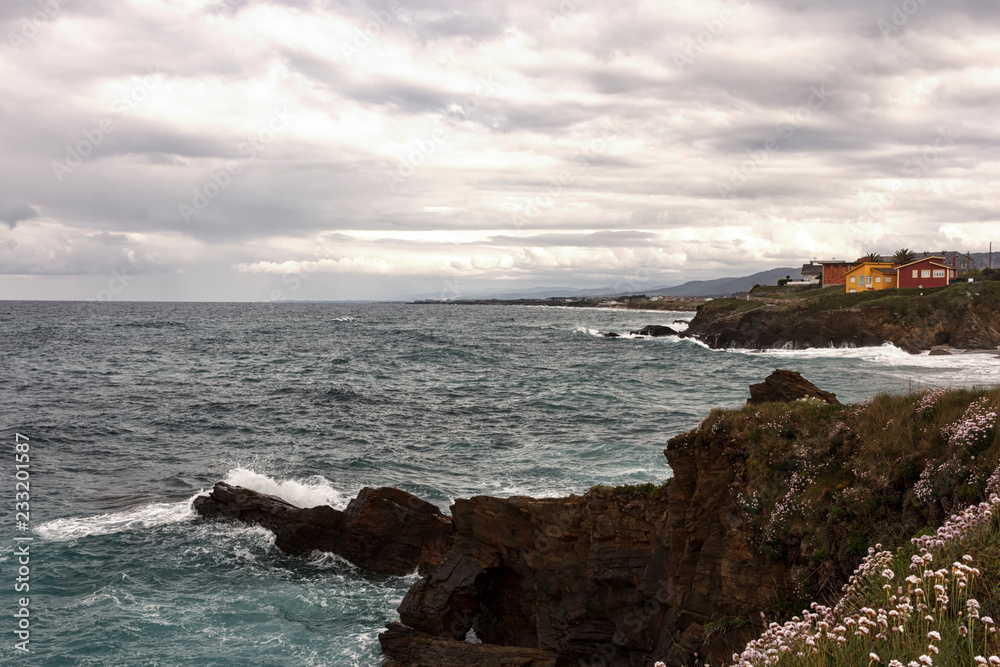 view at the coast of lugo view at the coast of lugo
