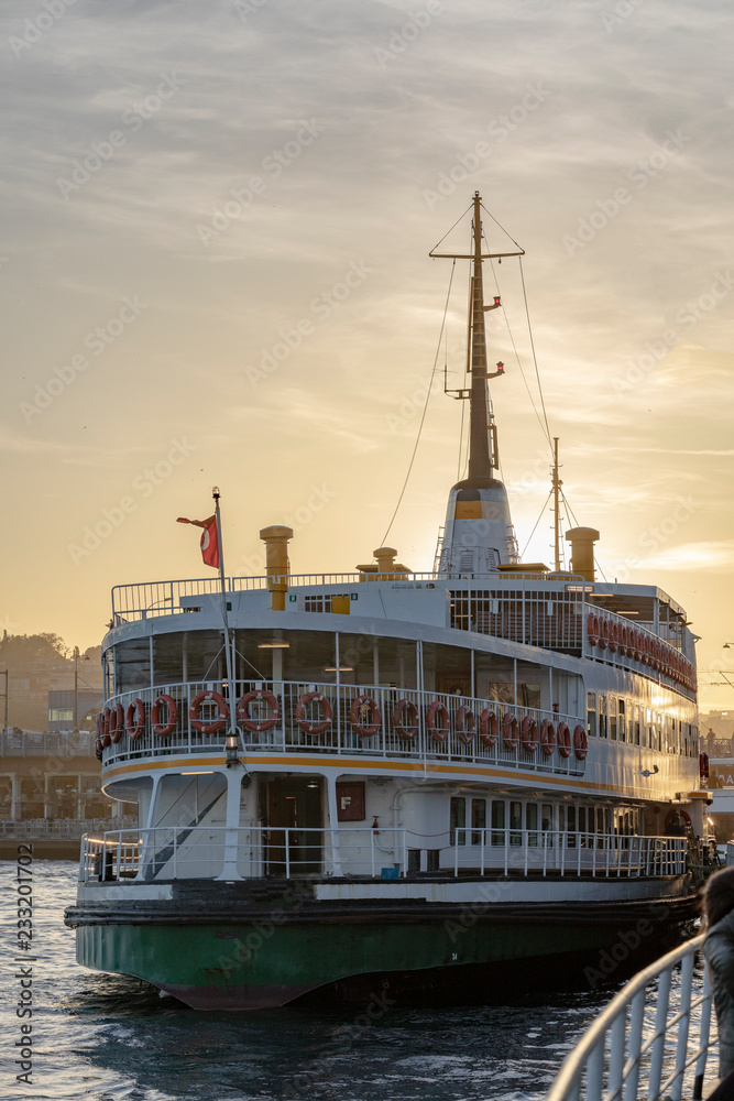 Fototapeta premium cruise ship
