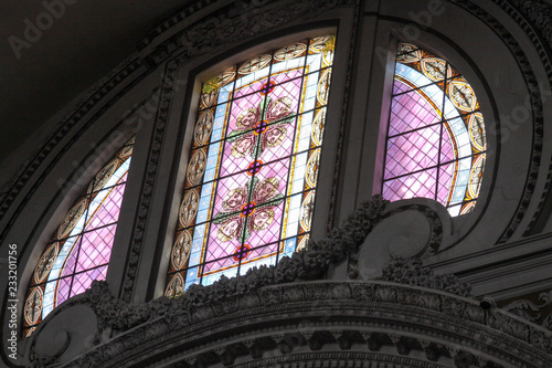 stained glass window