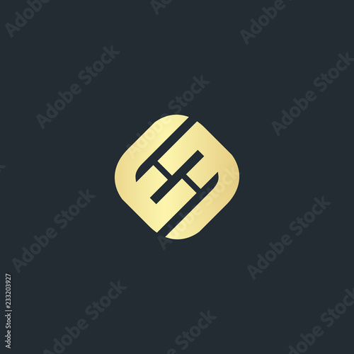 E letter logo vector design