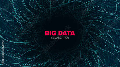 Abstract Big Data Futuristi...