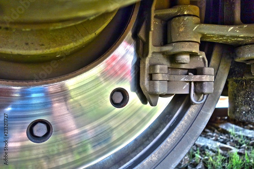 Train Wheel Brake System