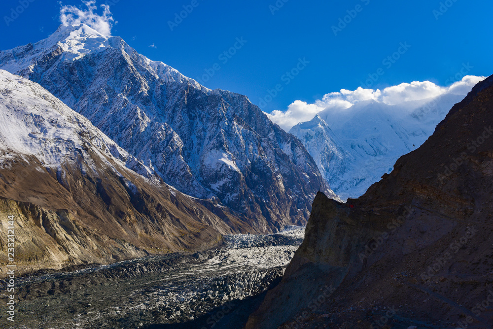 Hopper glacier. Northern Area Pakistan