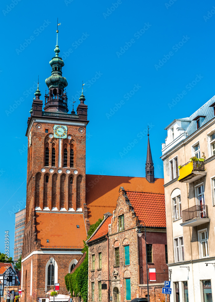 St. Catherine Church in Gdansk, Poland
