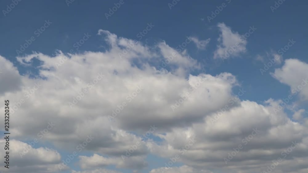 timelapse video of white clouds moving across a blue sky timelapse video of white clouds moving across a blue sky