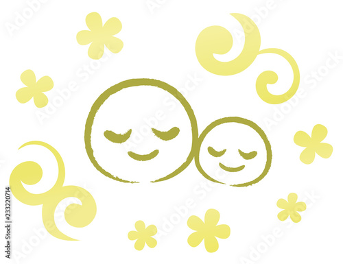 寄り添う母と子-03