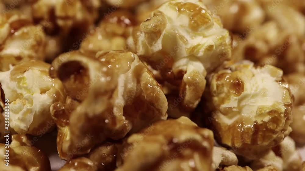 Making caramel popcorn Making caramel popcorn
