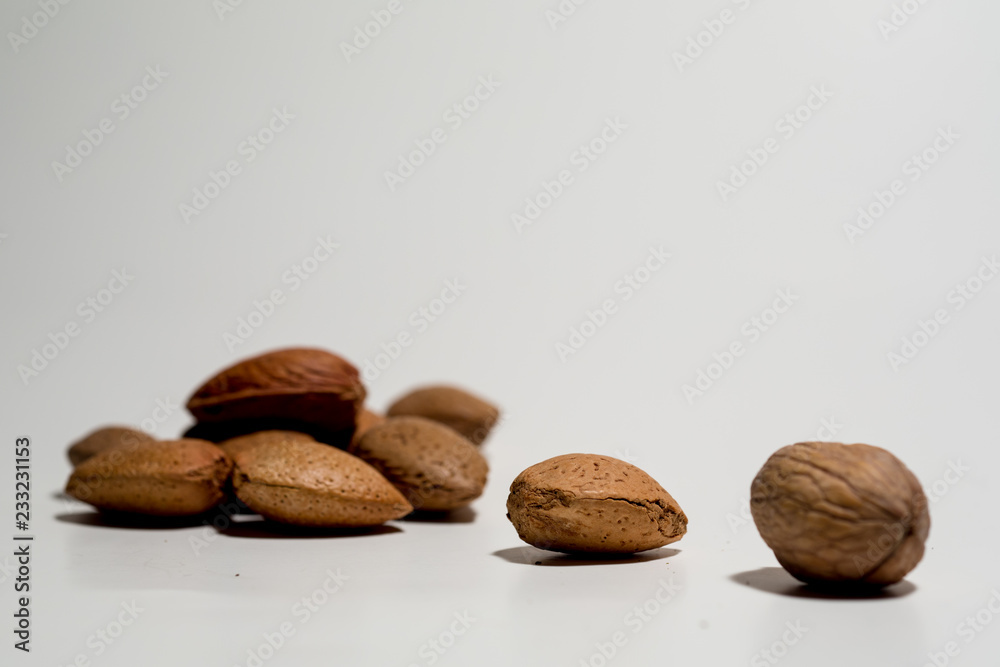 almond and walnut almond and walnut