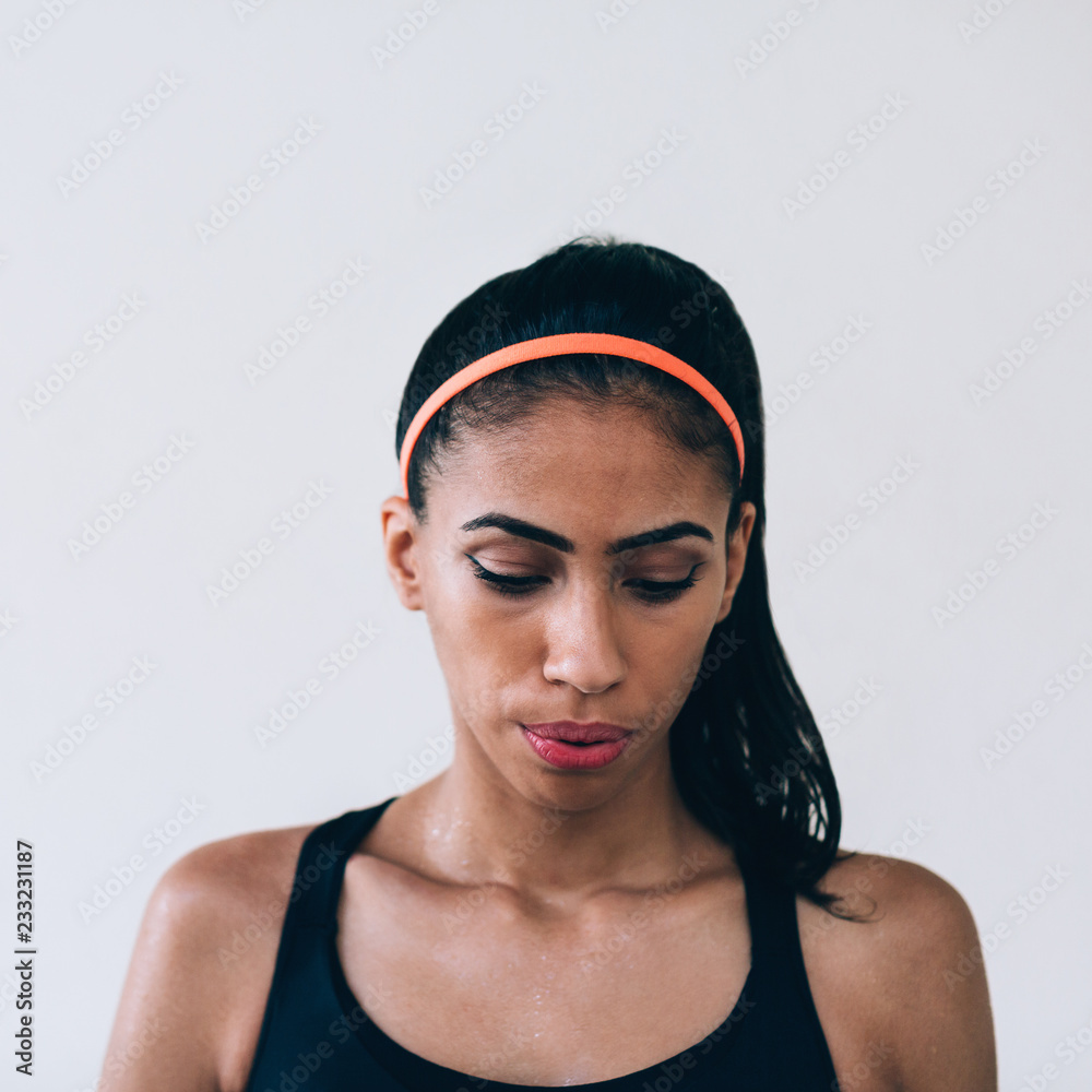 Sprinter woman. Sprinter woman.