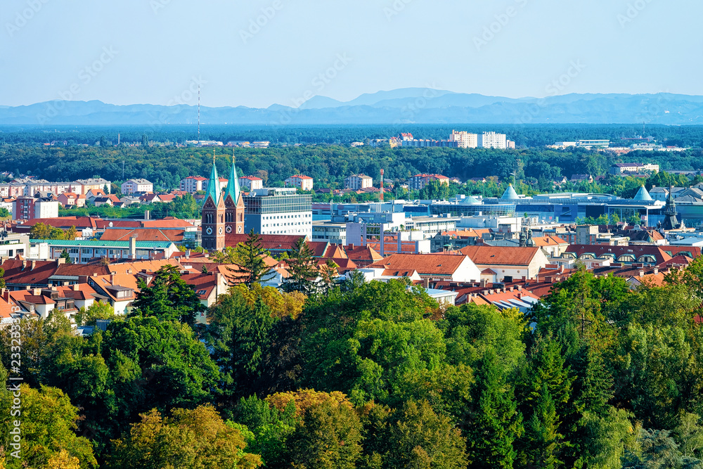 Cityscape of Maribor