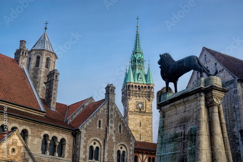 Obraz na płótnie Braunschweig, Altstadt w salonie