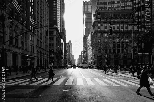 A crossing in New York photo