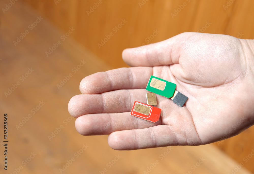 Bunch of SIM cards Bunch of SIM cards
