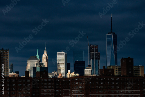 Manhattan skyscrapers