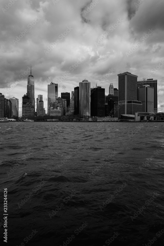 New York from the river