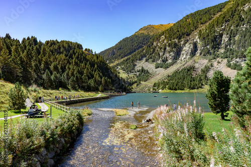 Vall de Nuria in the Catalan Pyrenees, Spain.