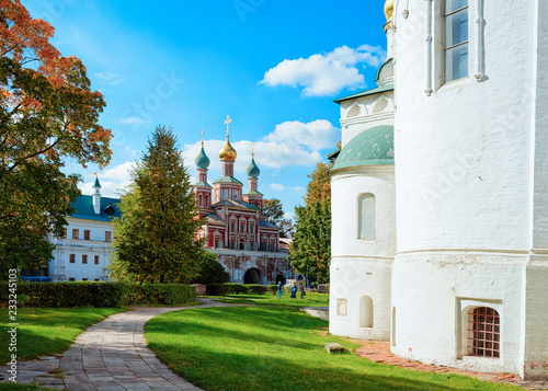 Intercession Gate Church at Novodevichy Convent in Moscow Russia
