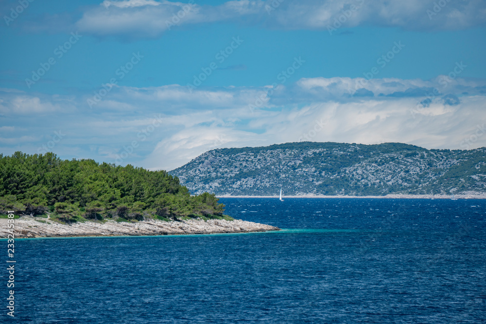 Fototapeta premium Primosten, Kroatien